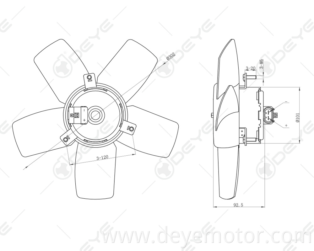 1341307 1341258 90510209 12v radiator cooling fan motor for OPEL COMBO CORSA TIGRA